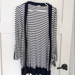 Splendid Striped Cardigan sz M